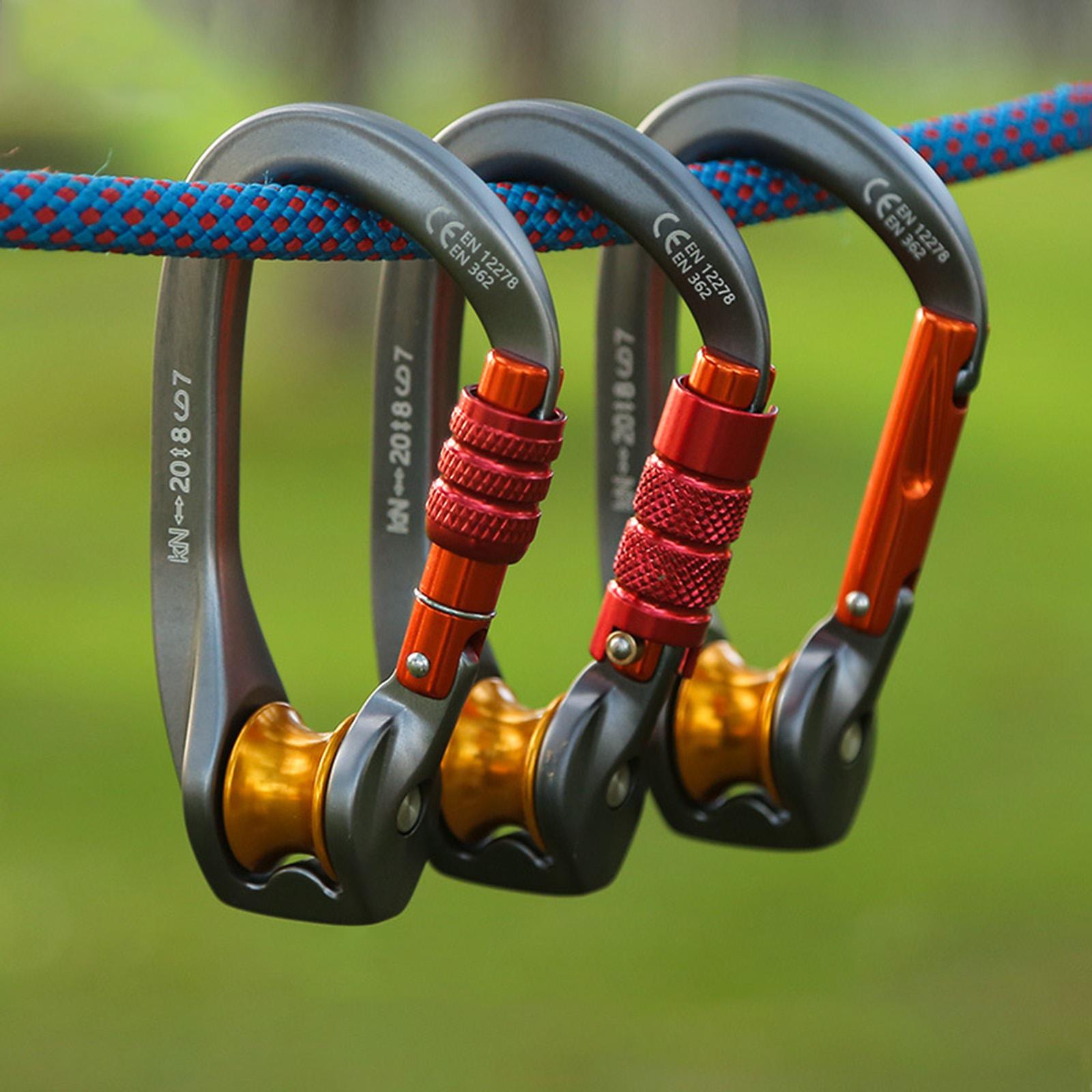 Carabiner Locking D - Карабин-фиксатор для альпинизма, D-образное кольцо, аксессуары