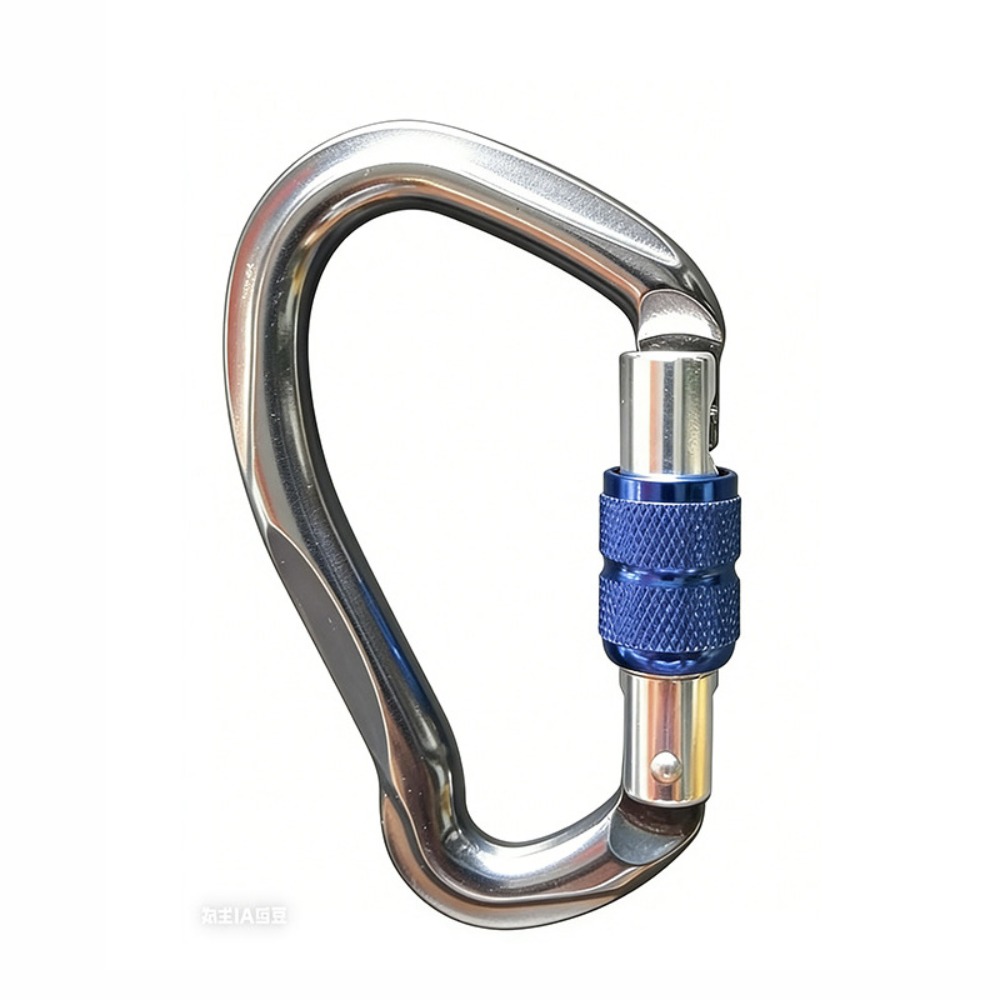 Carabiner Locking D - Новый алюминиевый карабин 7075 с винтовым