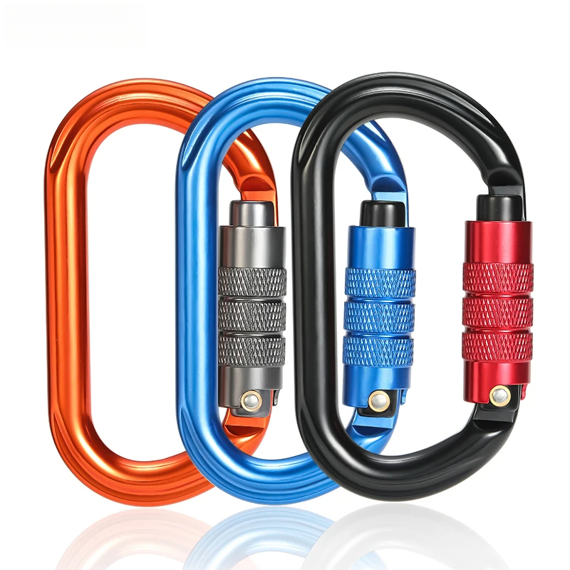 Карабин с винтовым замком D-об – обзор и цена Carabiner Locking D
