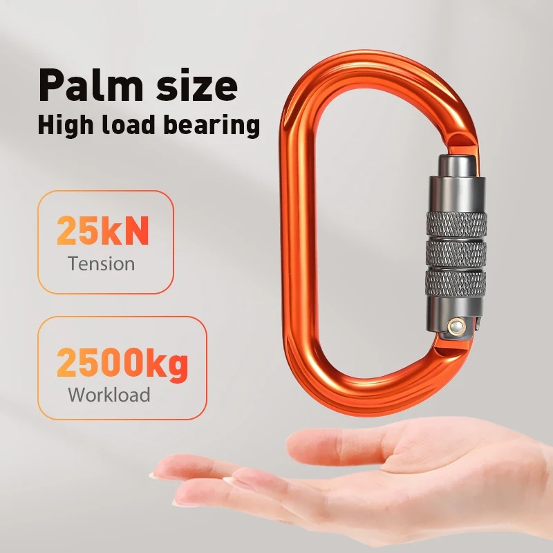 Карабин с винтовым замком D-об – обзор и цена Carabiner Locking D