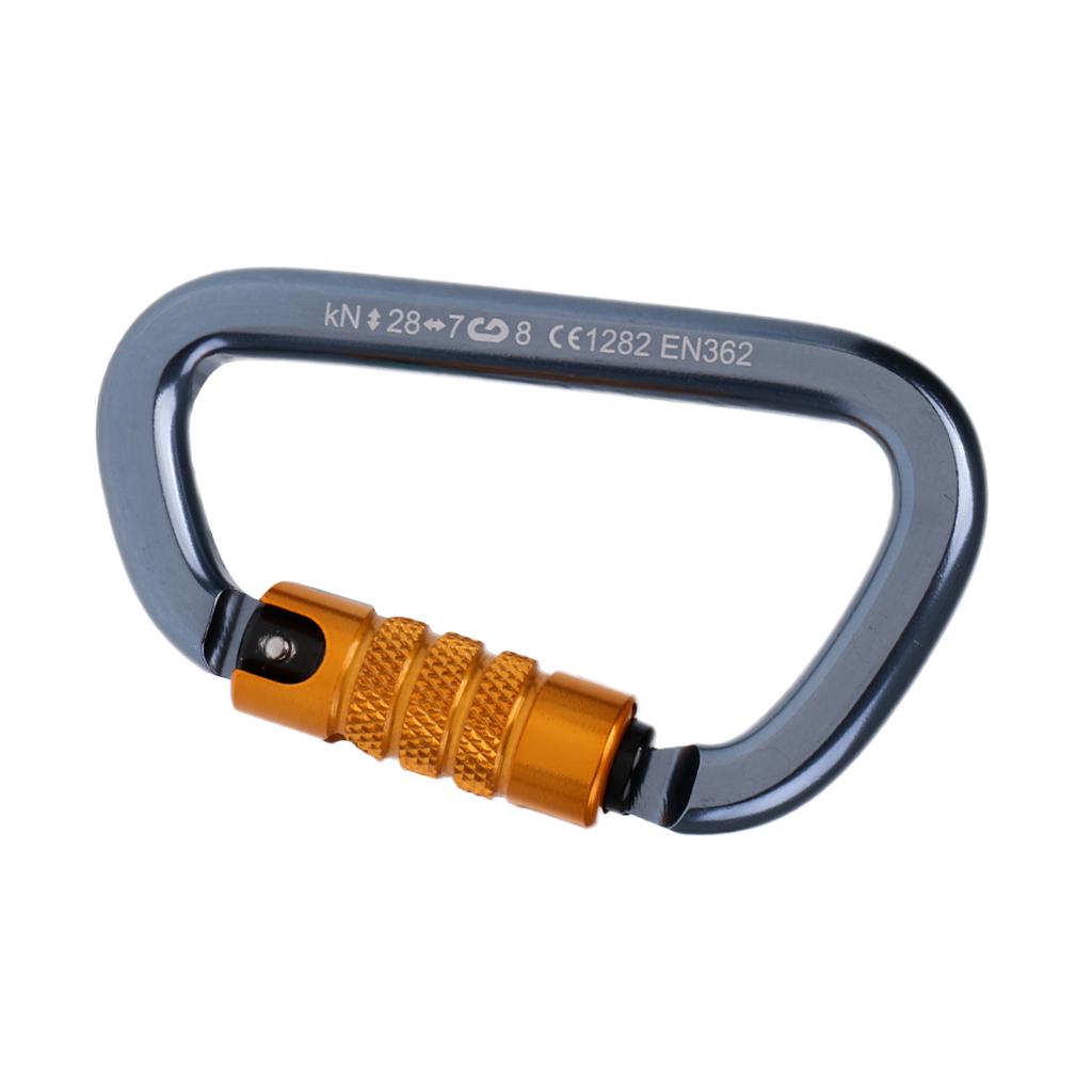 Алюминиевый карабин D-образной – обзор и цена Carabiner Locking D